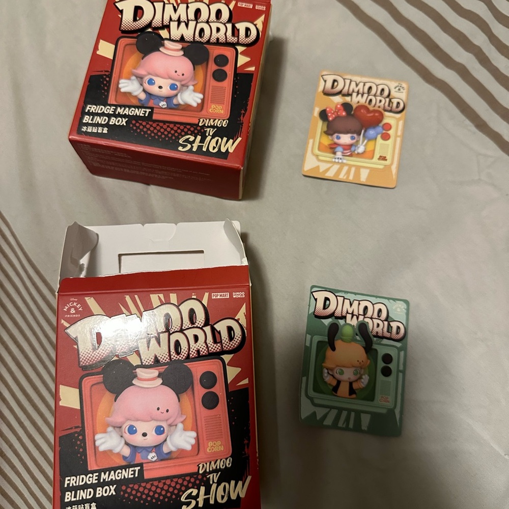 Dimoo World Fridge Magnet Blind Box